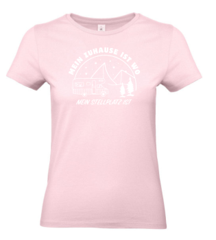 T-Shirt "Zuhause ist, wo mein Stellplatz ist"